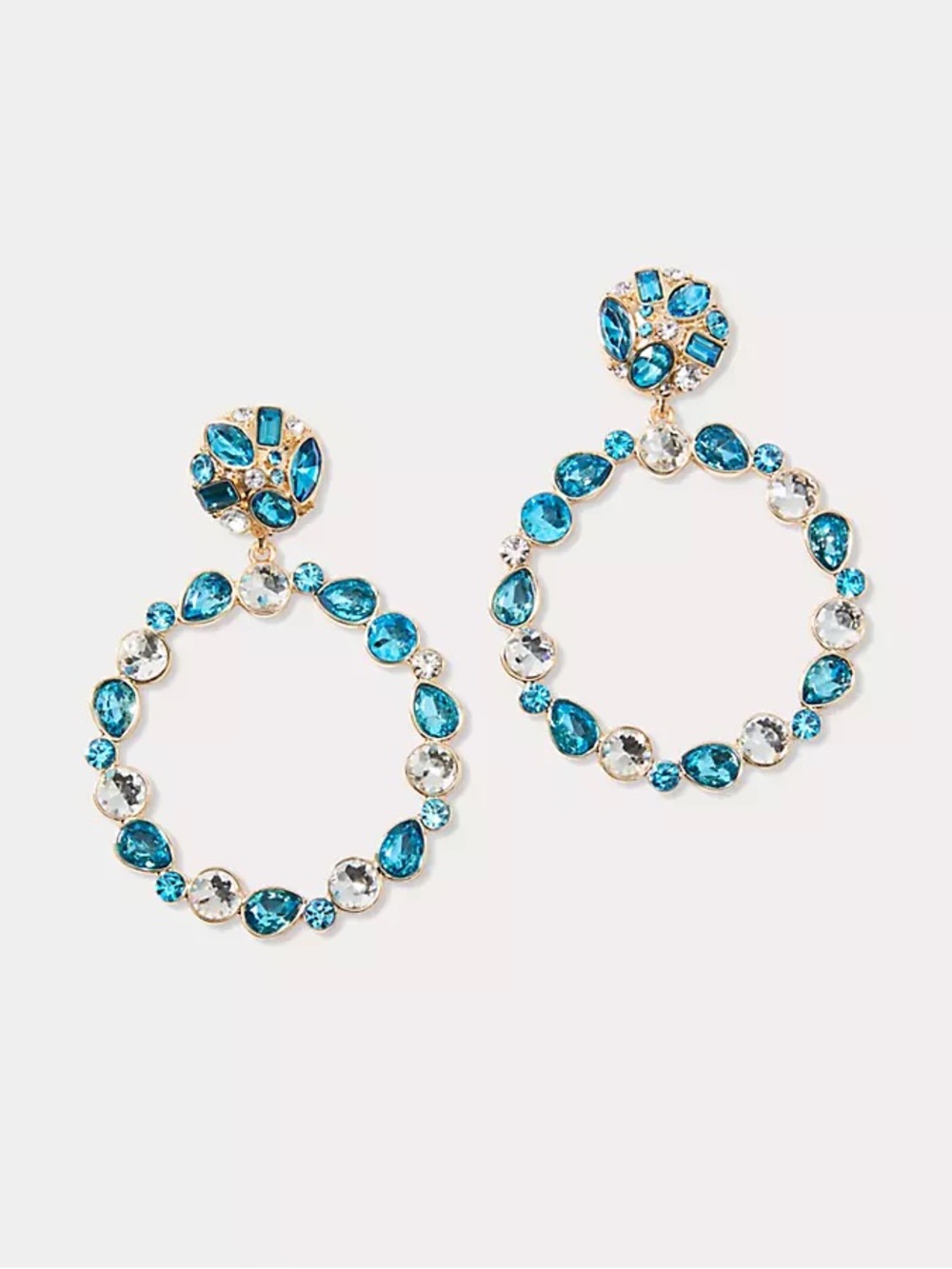 NWT Lilly Pulitzer Party Punch Hoop Earrings